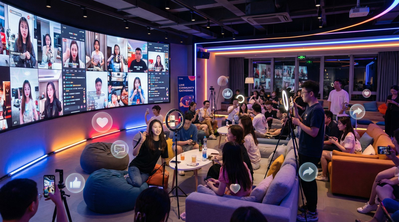 蜜桃社区活动现场