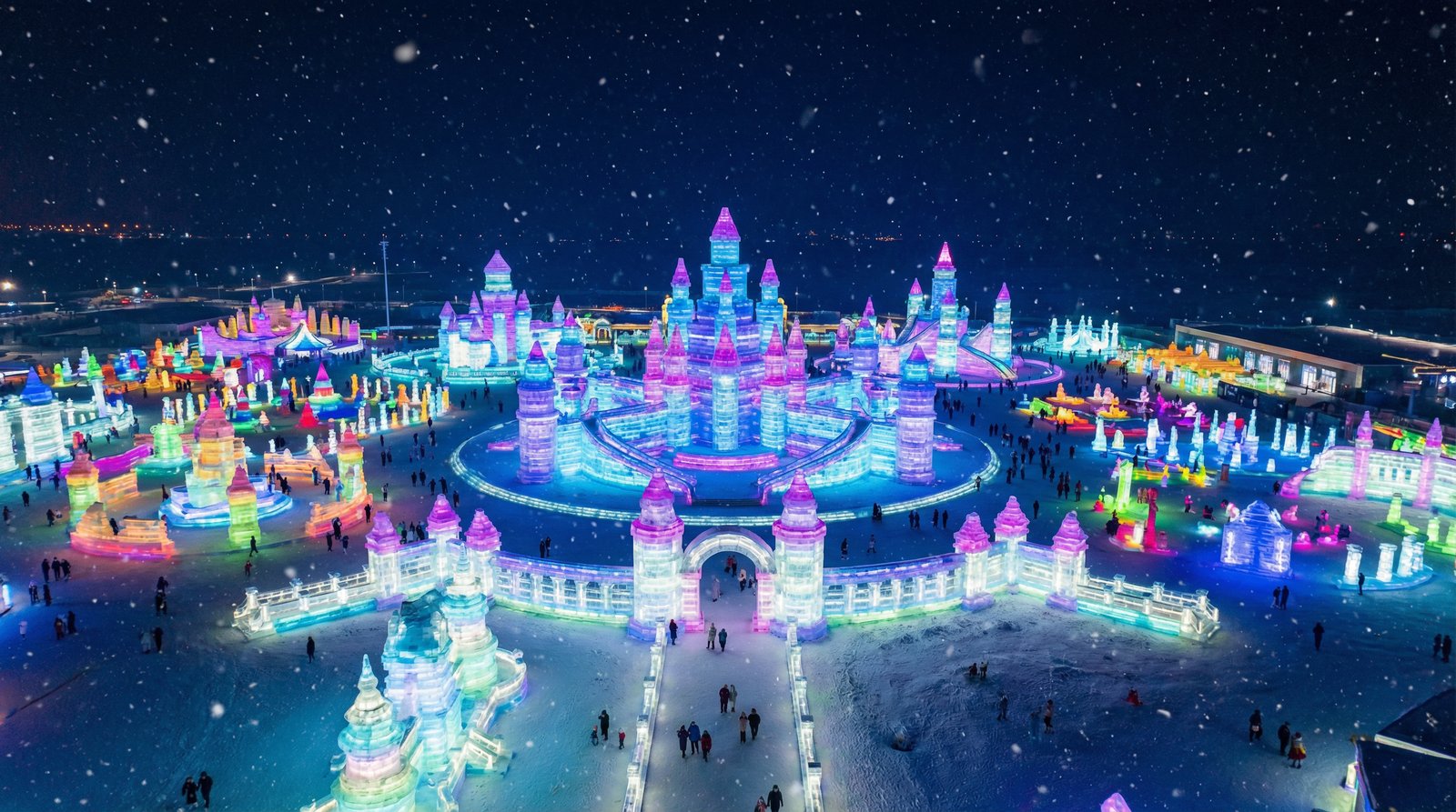 蜜桃哈尔滨冰雪大世界